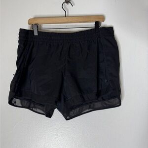 Women's Black Athletic Shorts